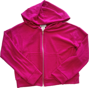 CK Kids - Hacci Zip Jacket (Hot Pink)