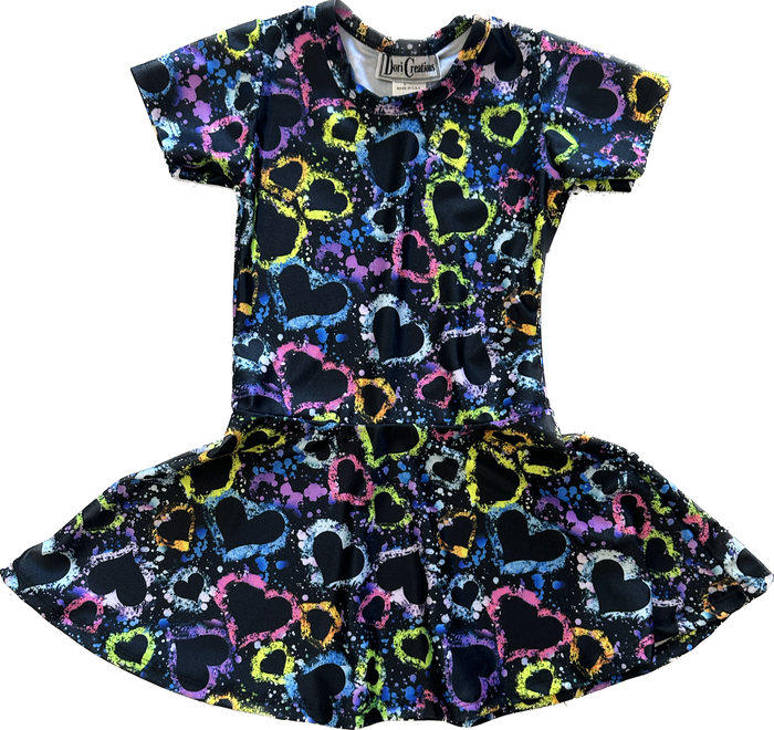Dori Creations - Dress (Splatter Grafitti)