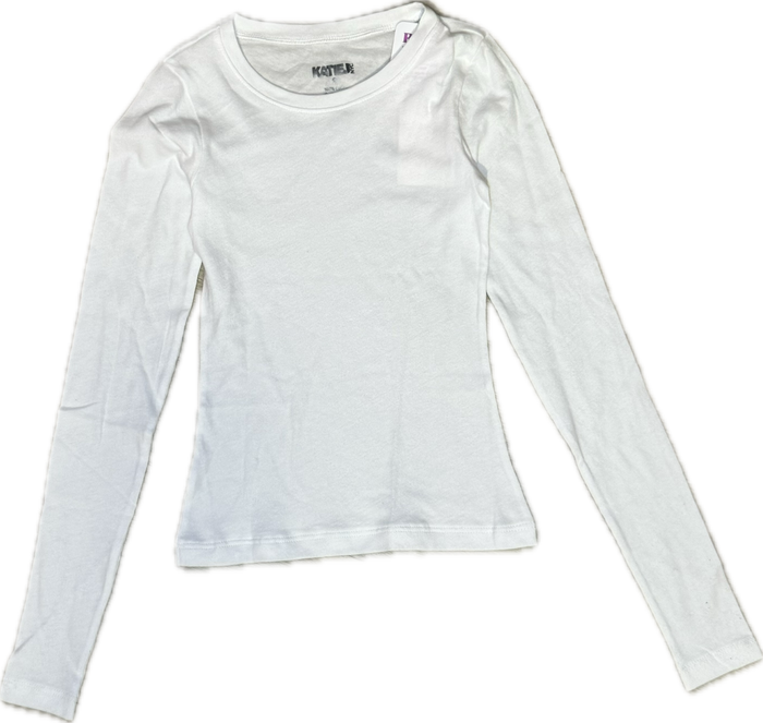 KATIEJ NYC- Gratefull Long Sleeve (white)