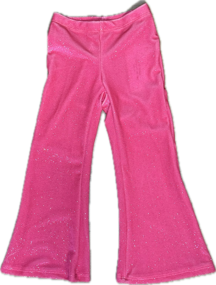 Social Butterfly- Flares, Glitter Velvet