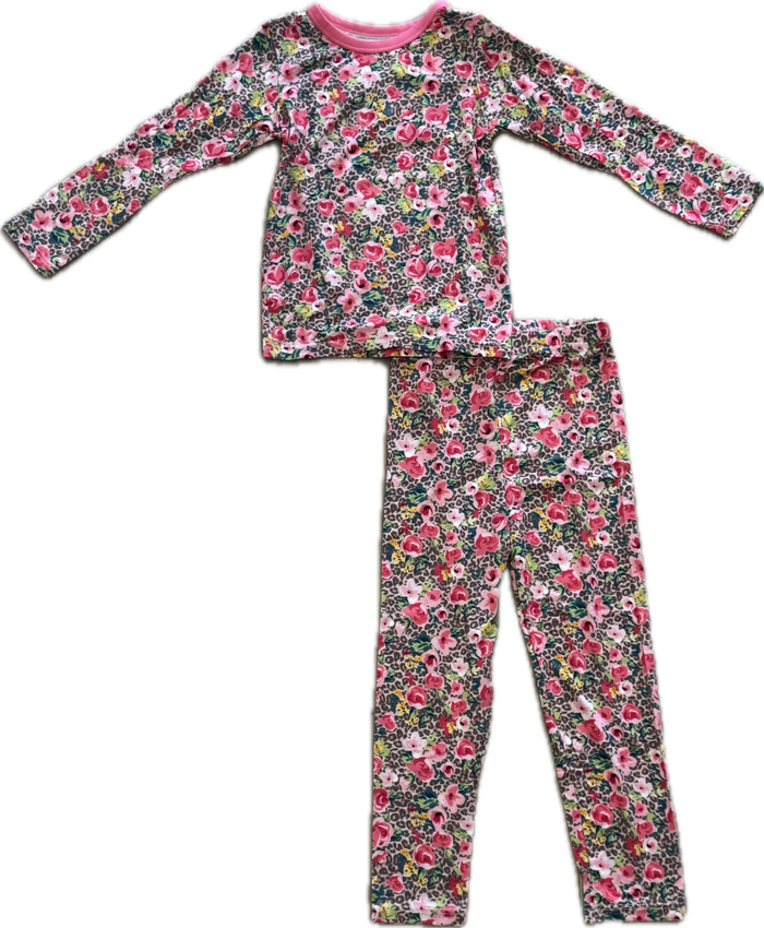 Bestaroo- Florals Leopard Pajama