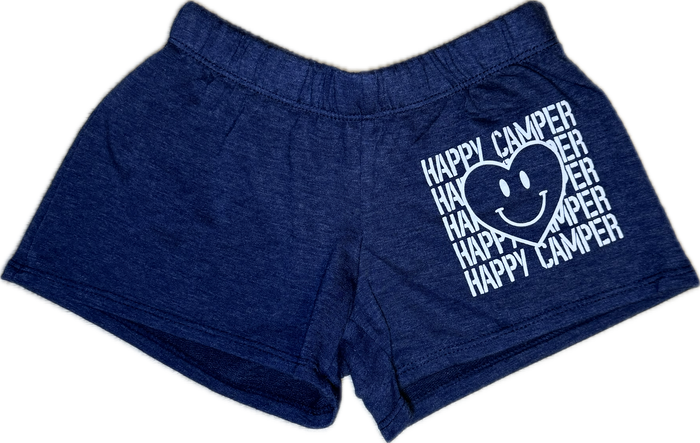 FIREHOUSE- Happy Camper Shorts (Heather Navy)