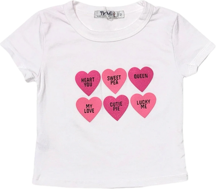 T2LOVE- Coversation Heart Shirt