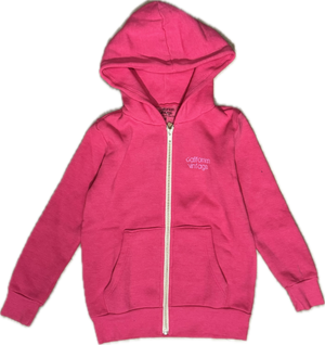 Californian Vintage- Dreamin Zip-up Hoodie (fushia)