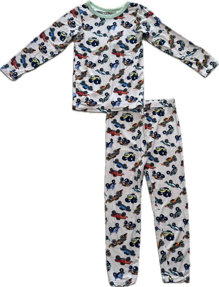 Bestaroo- Monster Trucks Pajama Set