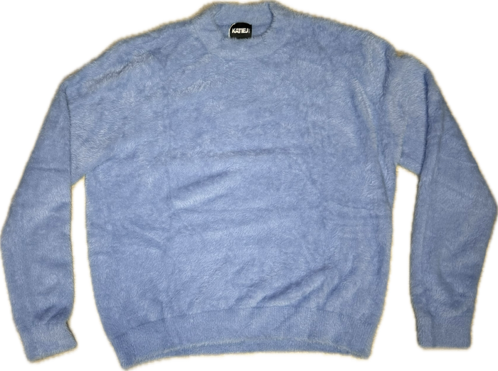 KATIEJ NYC- TWEEN MARA SWEATER (vintage blue)