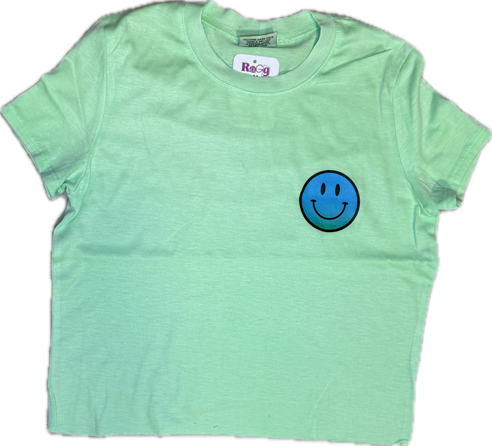 FIREHOUSE- SMILEY FACE T-SHIRT (kiwi)