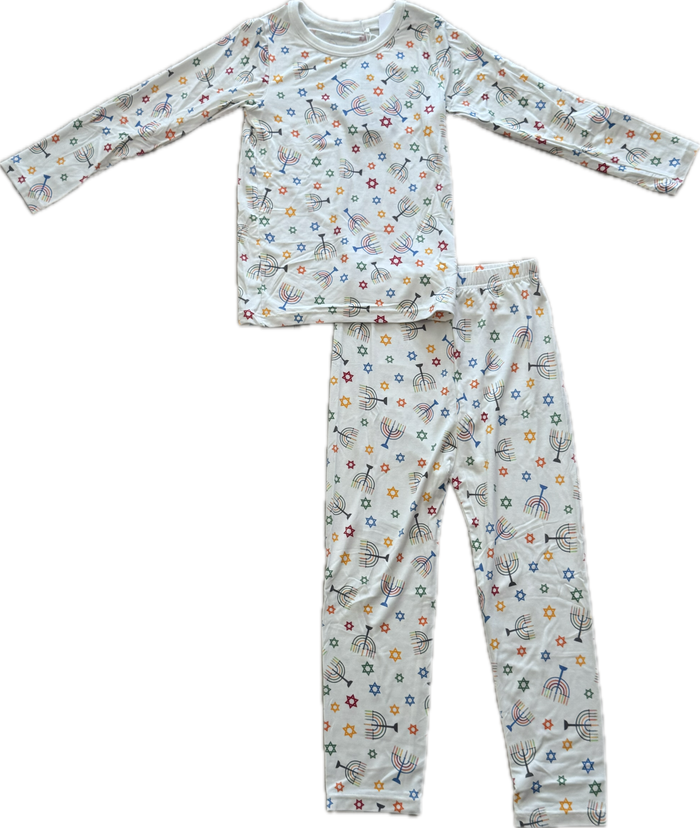 Bestaroo- Hanukkah Stars Pajama Set