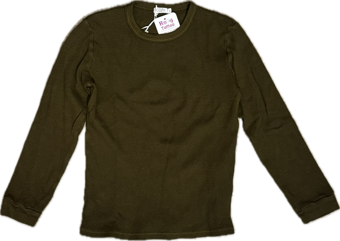 COZII- Long Sleeve Crew Top (army green)