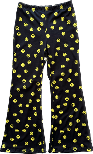 Social Butterfly - Flares, Small Smiley Pants