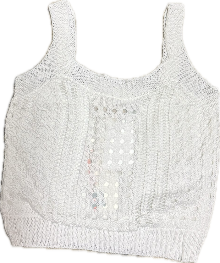 Vintage Havana- Knit Tank (white)