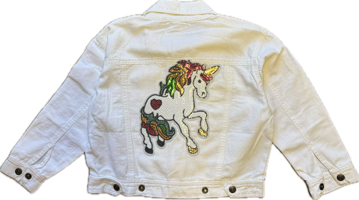 RHT- Unicorn Jacket (white denim)