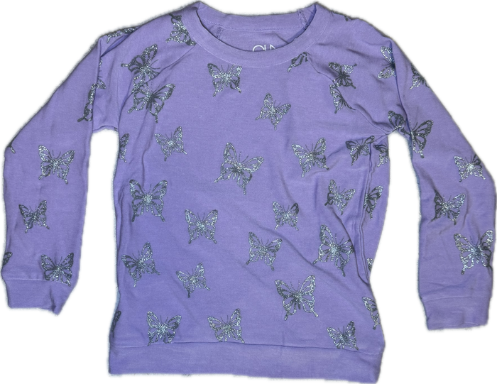 Chaser- Glitter Butterfly Sweater