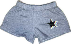 FIREHOUSE- Star Shorts Heather Grey