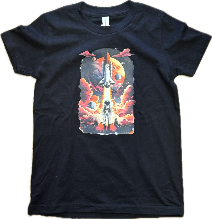 RHT- Cosmic Blast Off Tee (black)