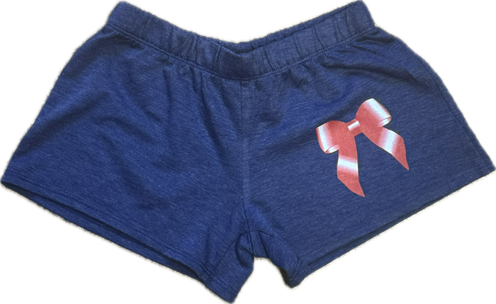 FIREHOUSE- Bow Shorts (heather navy)