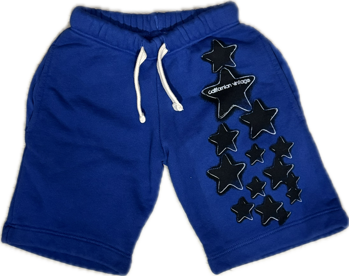 CALIFORNIAN VINTAGE- One Star Shorts (Blue)