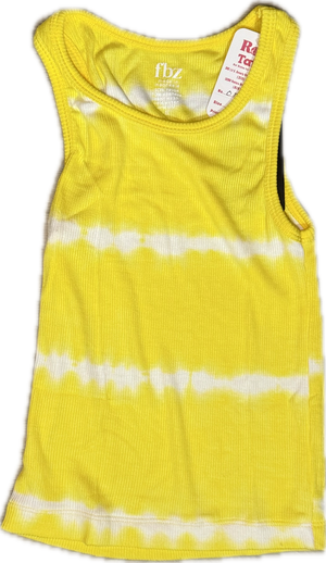 Flower By Zoe- Yellow White Lines Tank