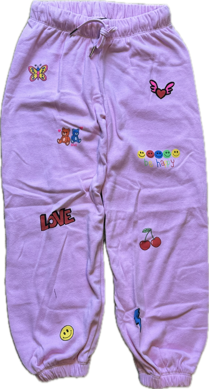 FLOWERS BY ZOE- Happiness Pants (bubblegum pink)