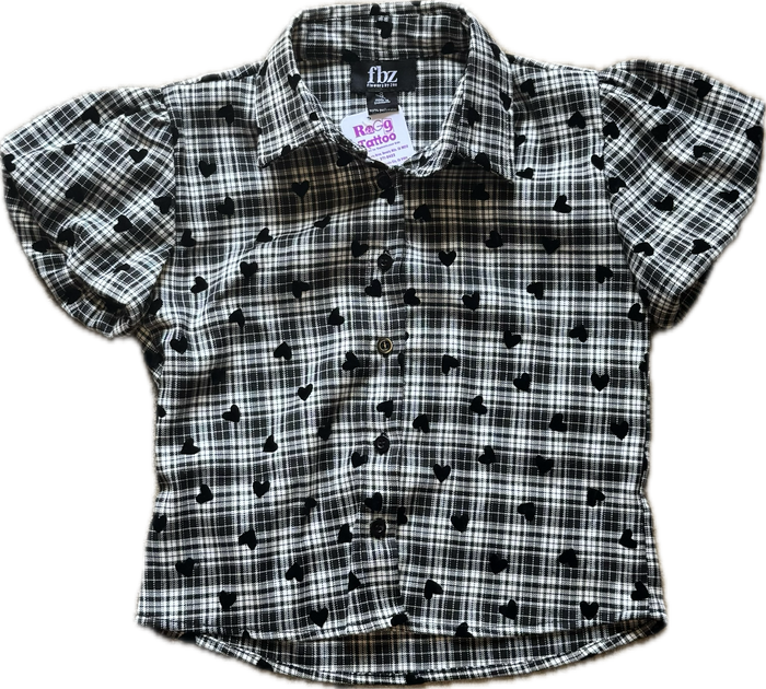 FLOWERS BY ZOE- Hearts in Line Top