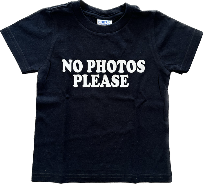 RaggTattoo - No Photo Please T-Shirt (black)