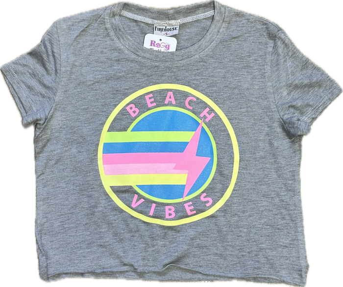 FIREHOUSE- Beach Vibes T-Shirt (heather grey)