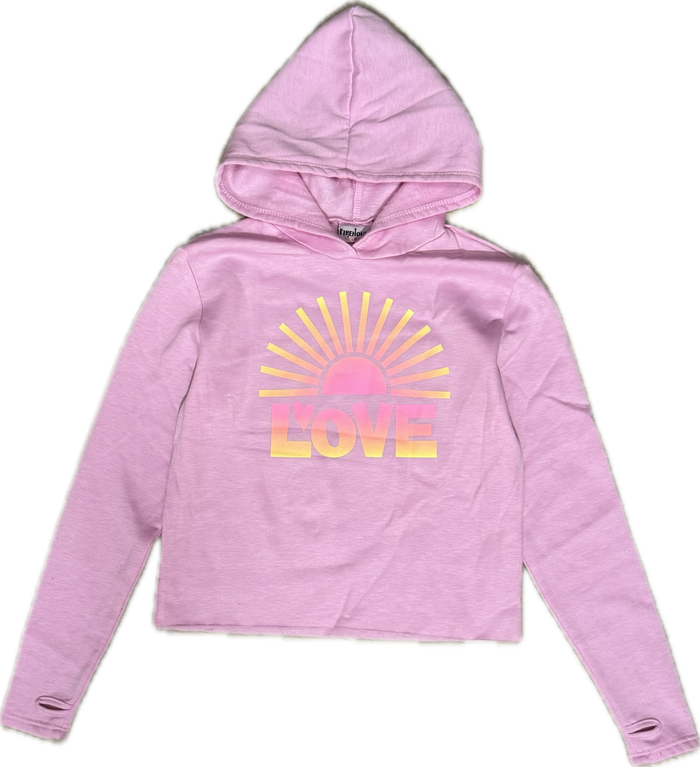 FIREHOUSE- Sun Love Pull-Over Hoodie (carnation)