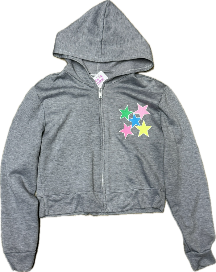 FIREHOUSE- Zip-Up Hoodie (heather grey)