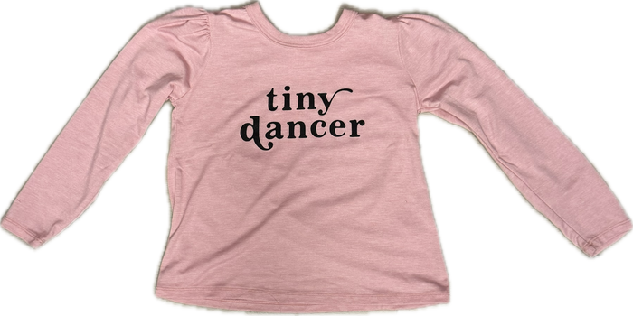 Cozii-  PUFF LONG SLV TEE TINY DANCER