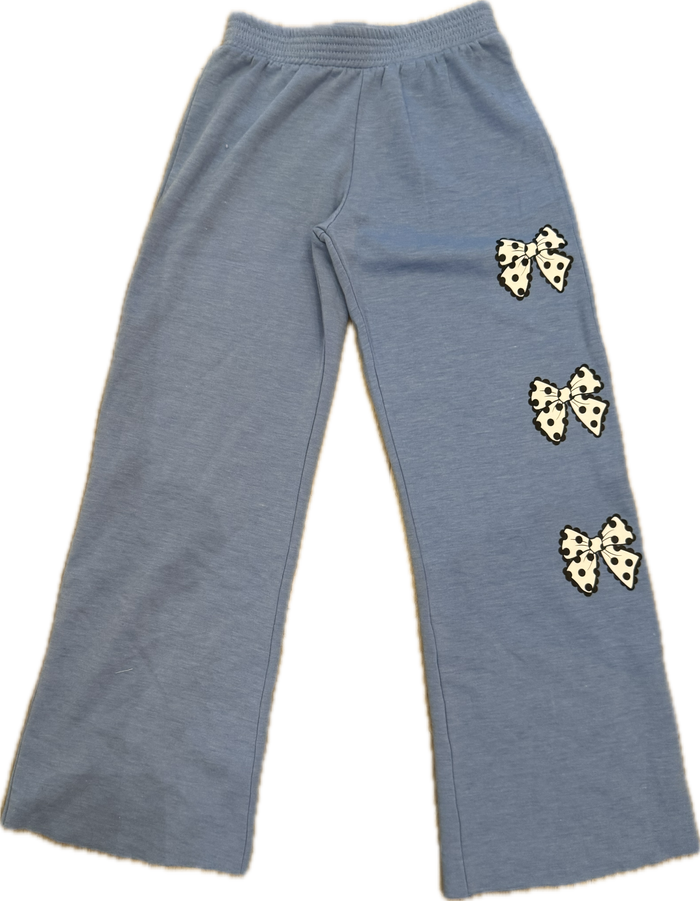 FIREHOUSE- Polkadot Bow Sweatpants