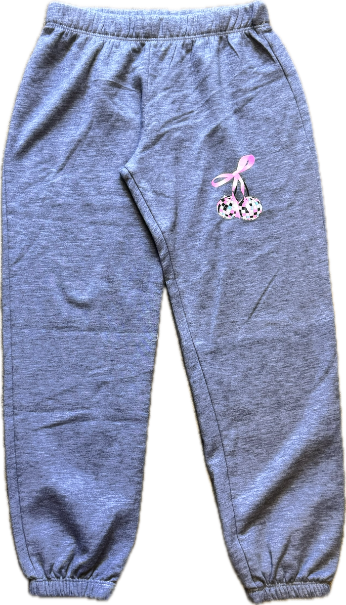 FIREHOUSE- Disco Cherry Sweatpants (grey)