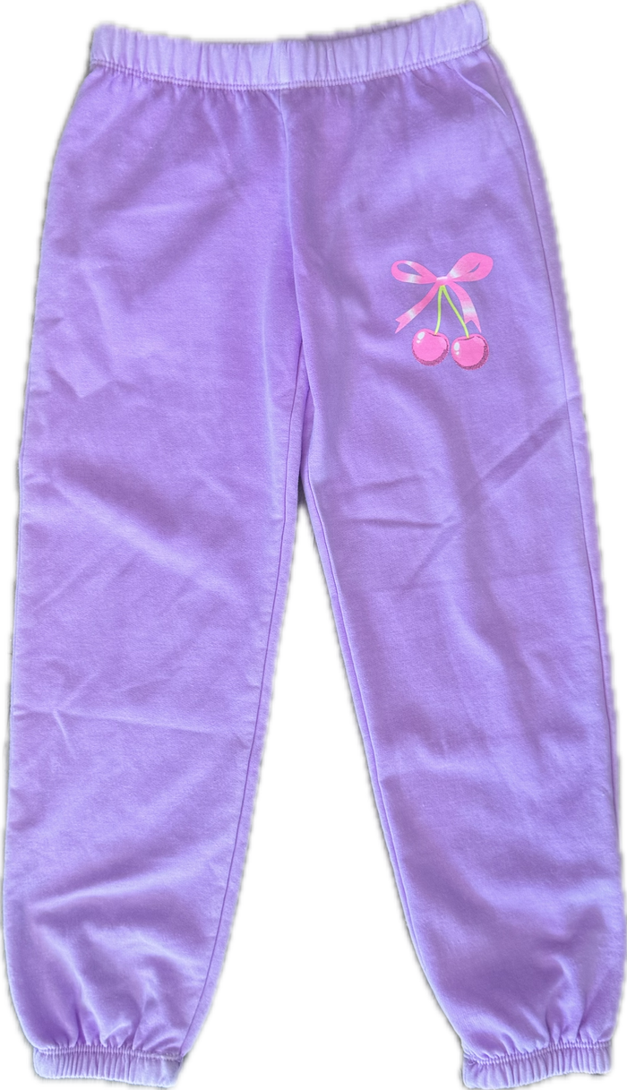 FIREHOUSE- Cherry Sweatpants (grape)