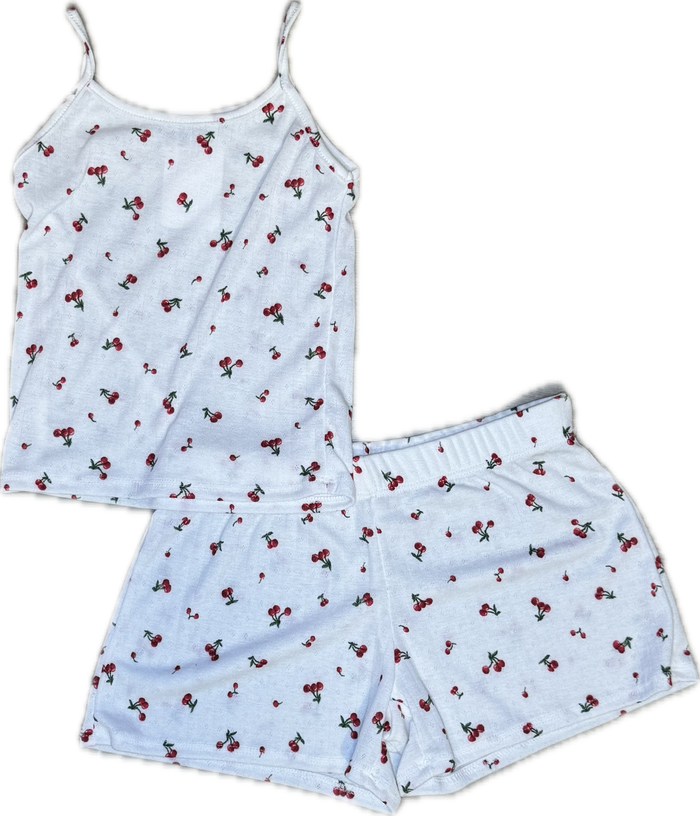 FIREHOUSE- Cherry Lounge Set (white)