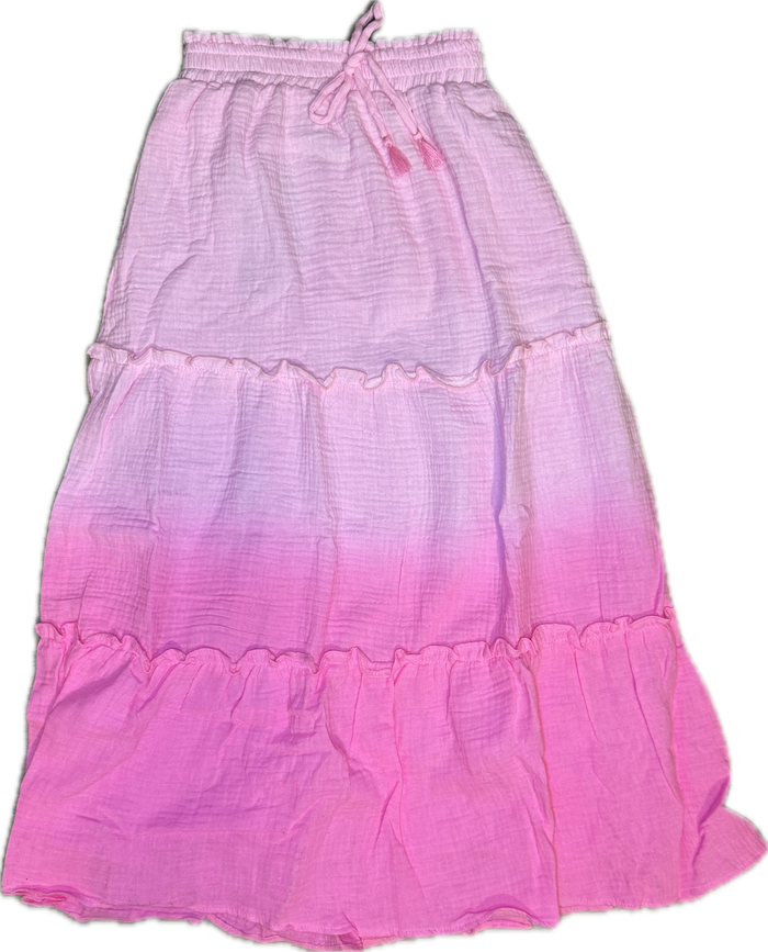 Flowers By Zoe- Skirt (ombre pink)