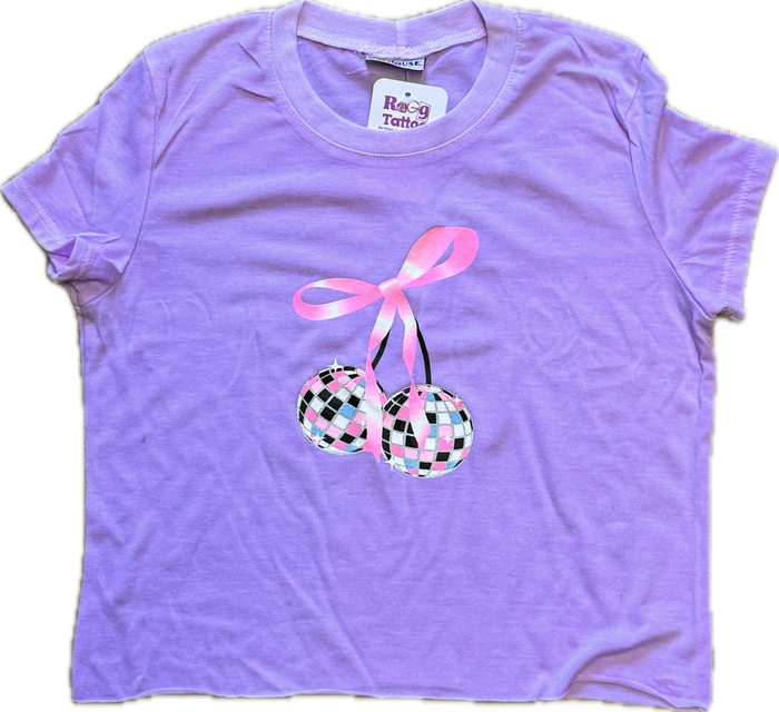 FIREHOUSE- Cherry Disco Darling Top (grape)