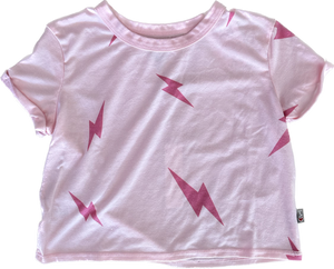 T2Love- Multi Boltz Shirt (Blush Pink)