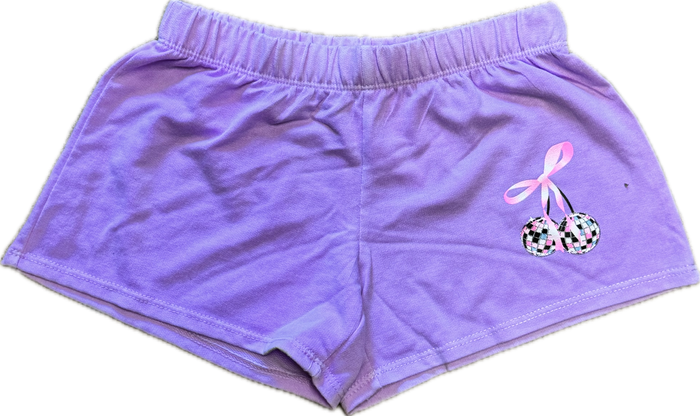FIREHOUSE- Cherry Disco Darling Shorts (grape)