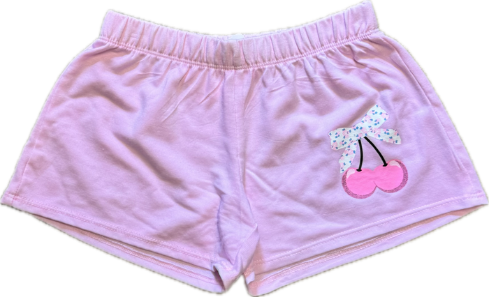 FIREHOUSE- Pink Cherry Bloom Shorts (ice pink)