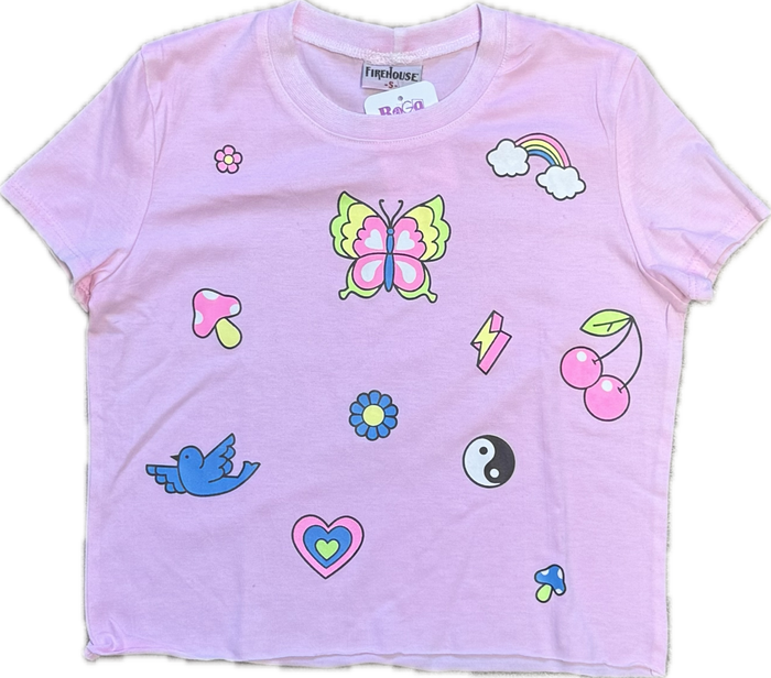 FIREHOUSE- Fun T-Shirt (ice pink)