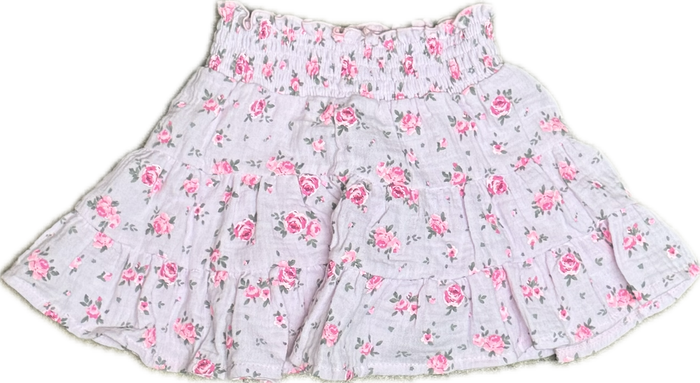 FLOWERS BY ZOE- PINK LIBERTY SKIRT