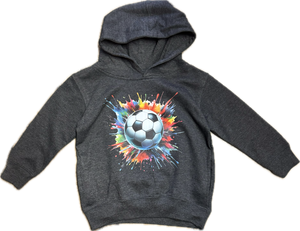 RHT Kids- Soccer Hoodie (grey)