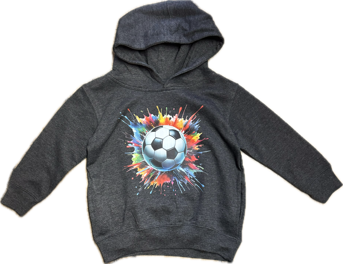 RHT Kids- Soccer Hoodie (grey)