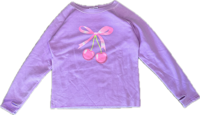 FIREHOUSE- Cherry Sweatshirt (grape)