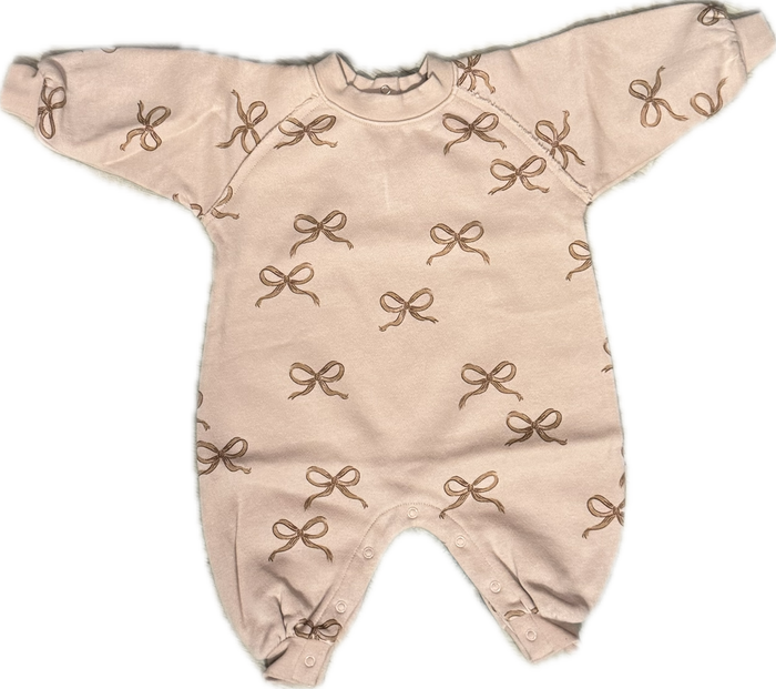 RYLEE + CRU- Raglan Jumpsuit Bows