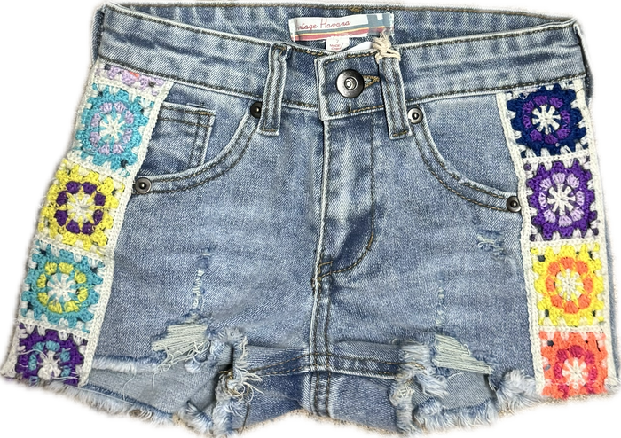 Vintage Havana- Denim Kit panel Short