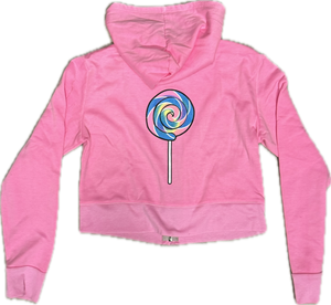 Firehouse- Lollipop Zip-up Hoodie (pink)