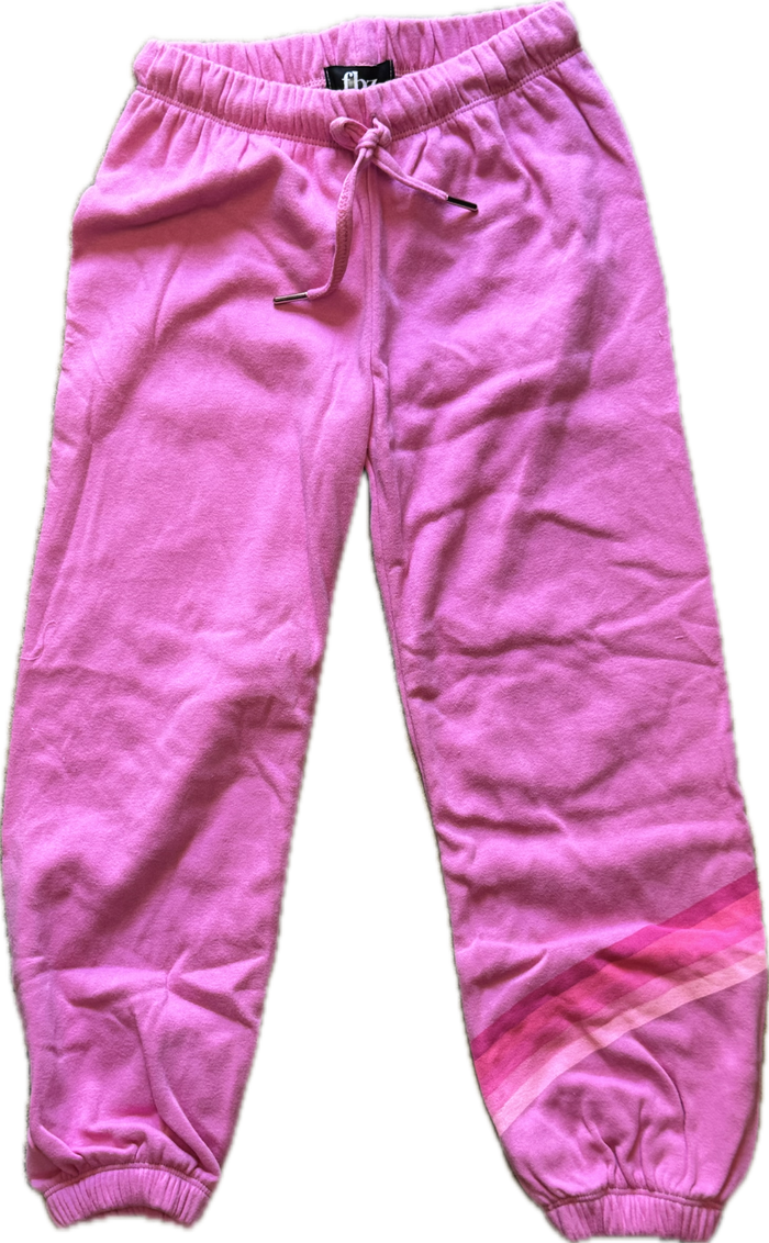 FLOWERS BY ZOE- Prism Pink Sweatpants