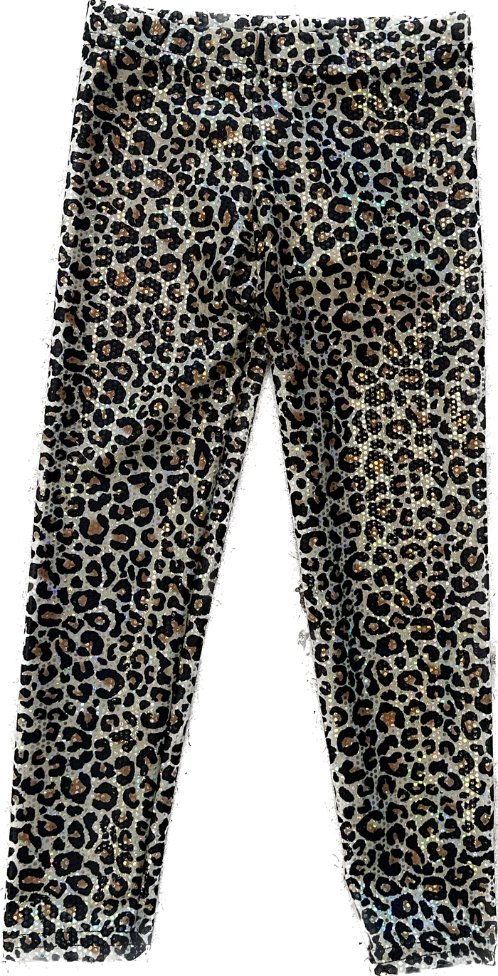 Dori creations- Golden Leopard Leggings