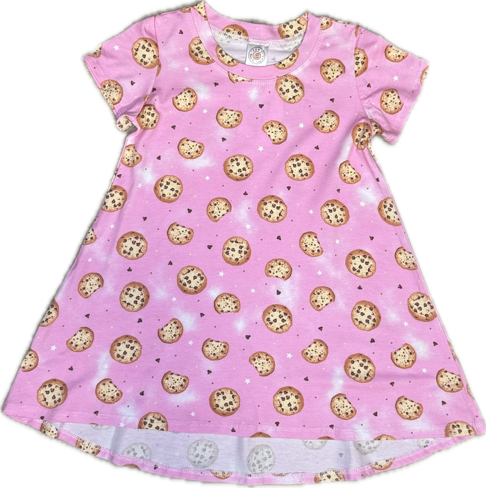 esme- Cookie Bubblegum Hi-Low Dress