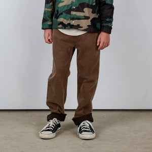 TINY WHALES- PROVISIONS PANTS (black/sand)